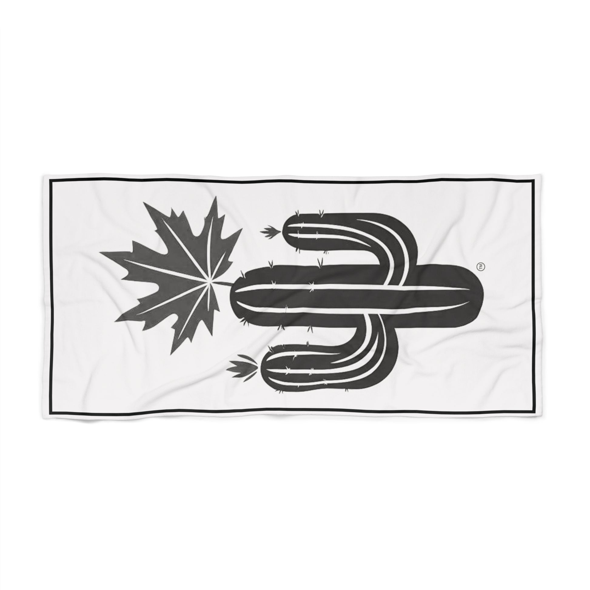 MexiCanVlogss Single Cactus Beach Towel