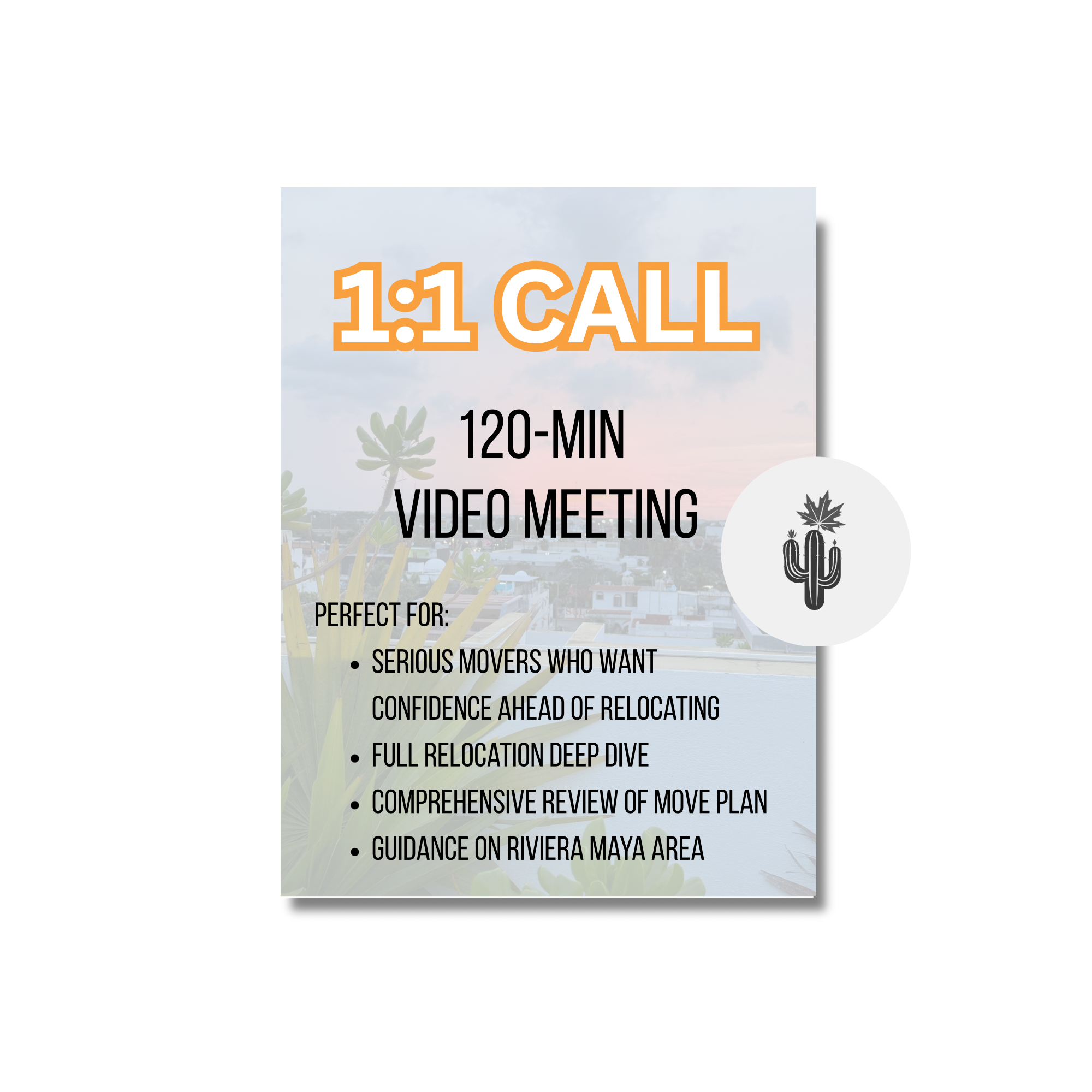 1-on-1 Call: Moving to Mexico Consultation